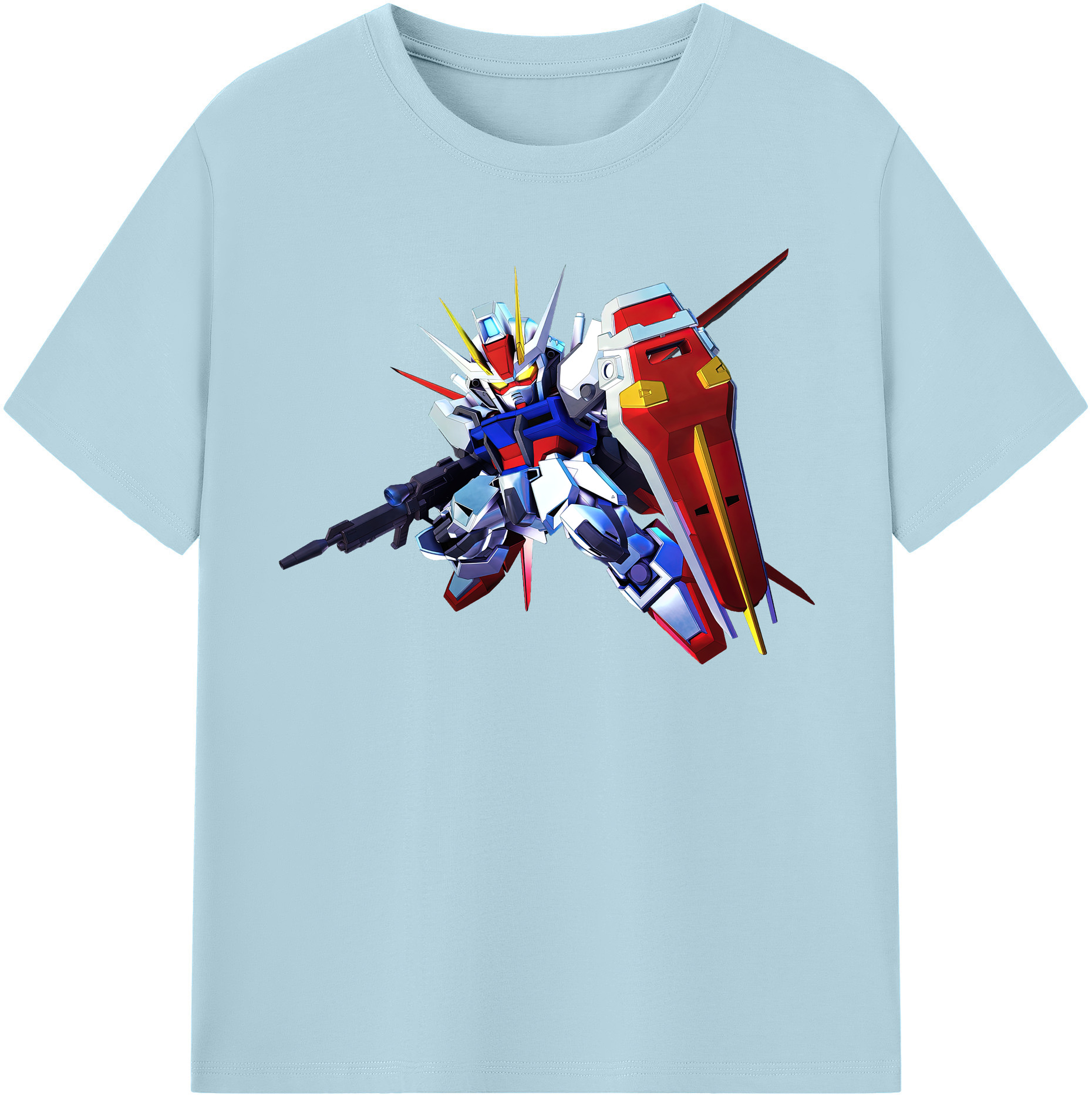 （画像用） 機動戦士ガンダム Mobile Suit Gundam 綿100％半袖Tシャツ（フロントプリント）
